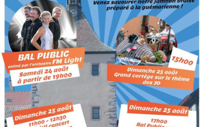 Fete du Jambon les 24 et 25 Aout 2024 à Guemar 68